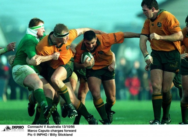 Marco Caputo Connacht V Australia 13/10/95