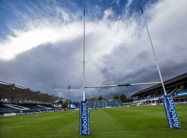 General view of the RDS before the game