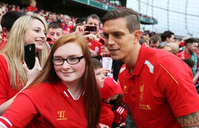 Soccer - Friendly - Shamrock Rovers v Liverpool - Aviva Stadium