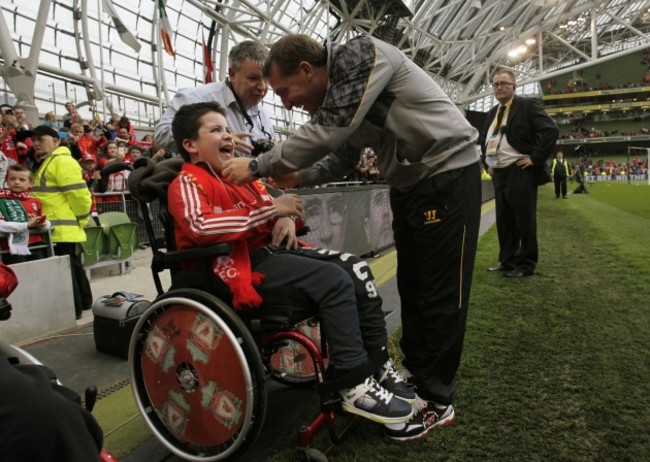 Soccer - Friendly - Shamrock Rovers v Liverpool - Aviva Stadium