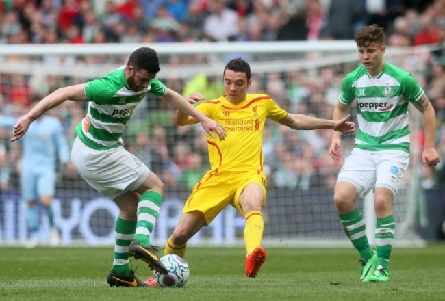 Soccer - Friendly - Shamrock Rovers v Liverpool - Aviva Stadium