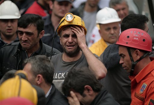 APTOPIX Turkey Mining Accident