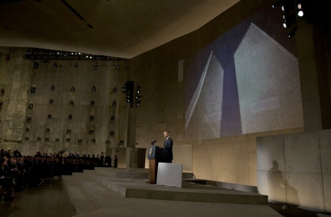 Obama Sept 11 Museum