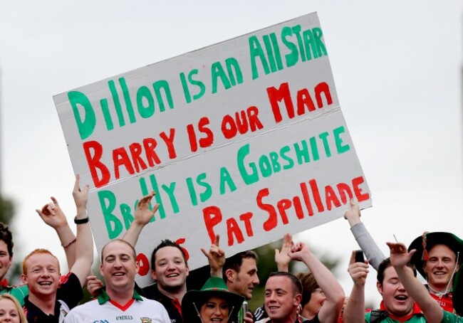 Mayo fans make there way to Croke Park