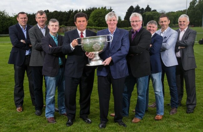 Ciaran Whelan, Colm OÕRourke, Kevin McStay, Des Cahill, Michael Lester, Pat Spillane, Martin McHugh, Eamonn O'Hara and Martin Carney