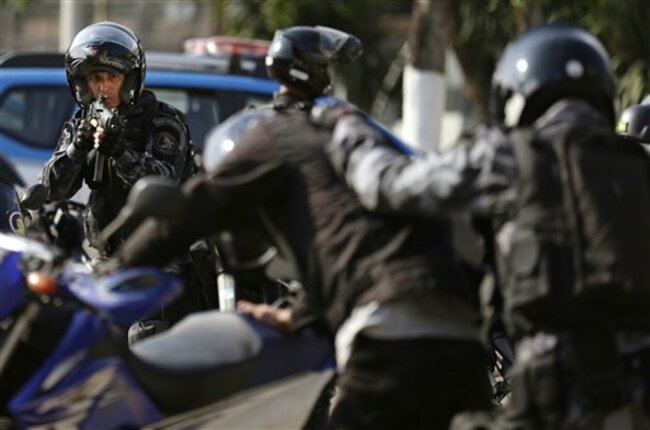 Brazil WCup Security Drill