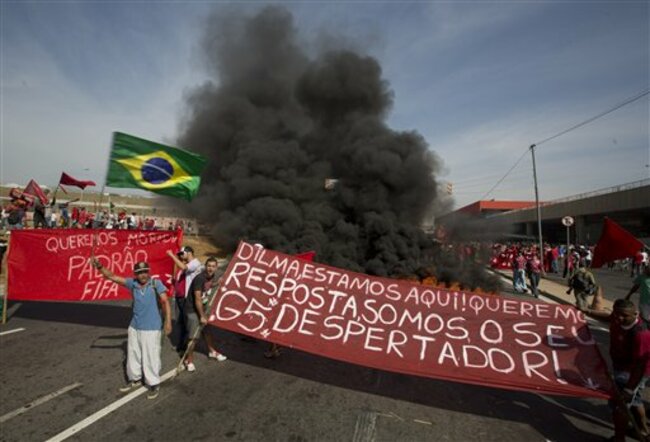 Brazil WCup Protests