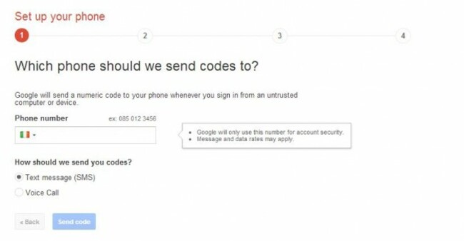 Google 2-step verification (Pic 2)