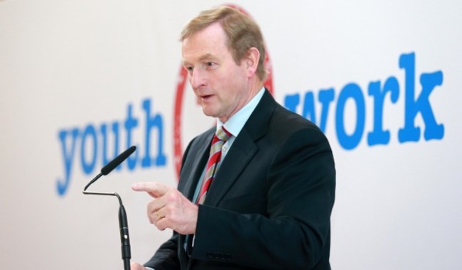 Youth 2 Work launch. An Taoiseach Enda