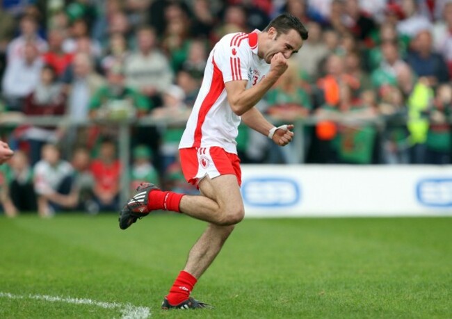 Kyle Coney celebrates scoring