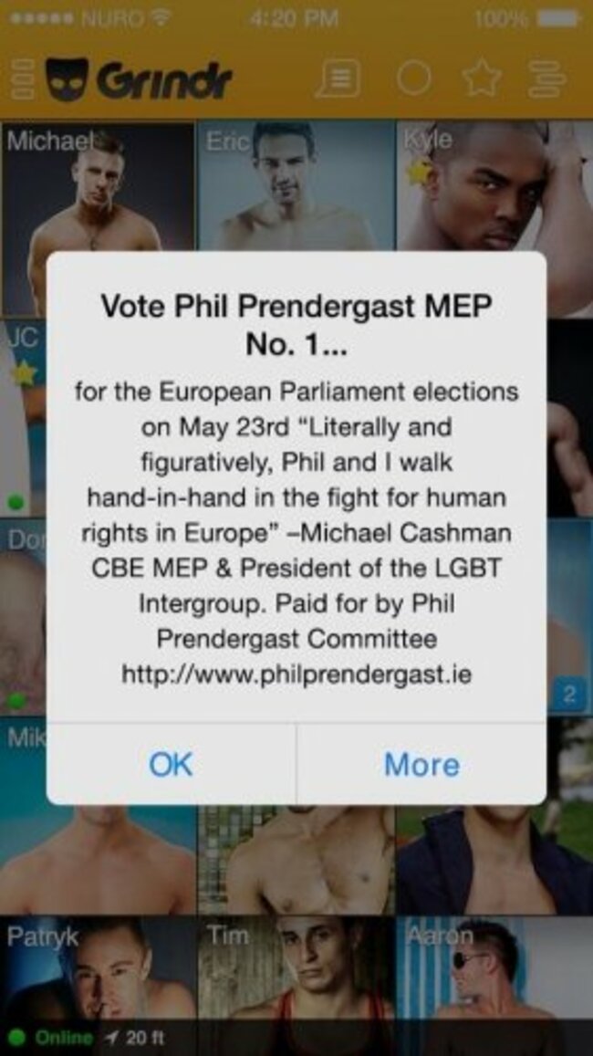 phil prendergast grindr