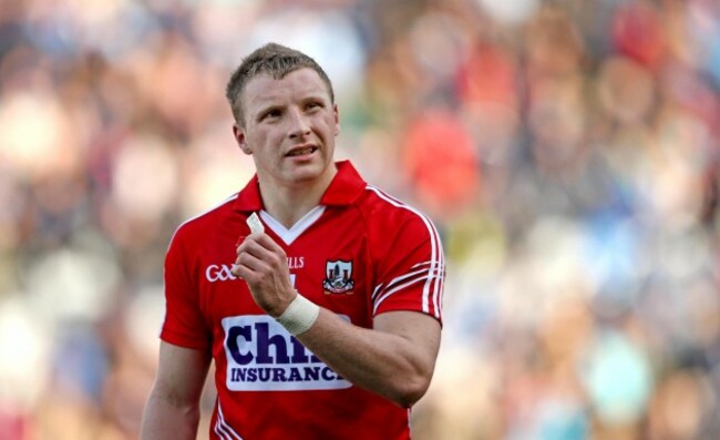 Brian Hurley dejected after the game