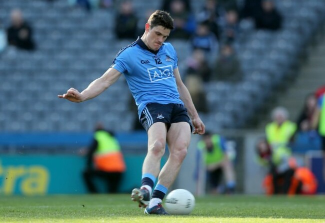 Diarmuid Connolly scores a penalty