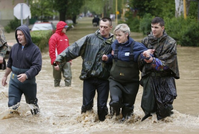 Bosnia Balkans Floods