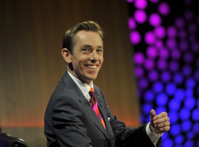 Ryan Tubridy during the 50th anniversary Late Late