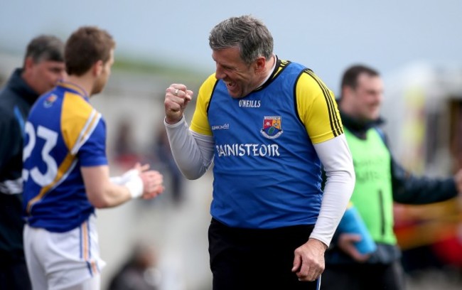 Jack Sheedy celebrates a late score