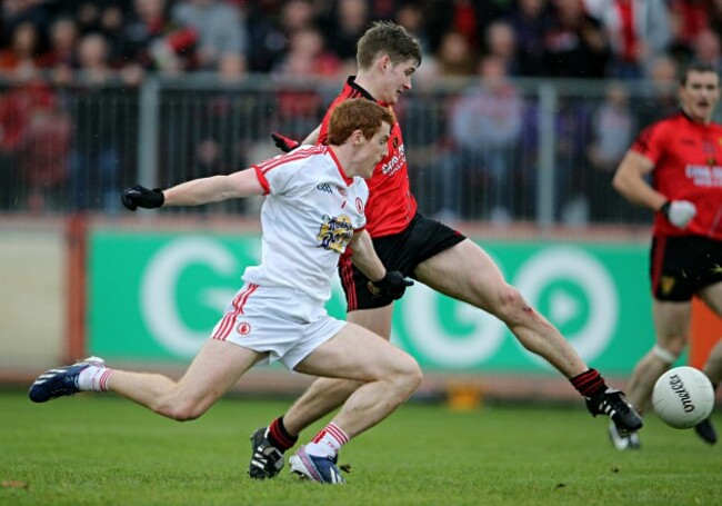 Conor Maginn scores a goal