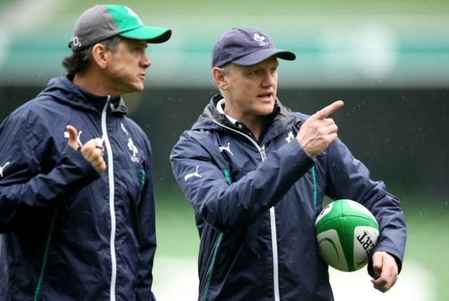 Les Kiss and Joe Schmidt