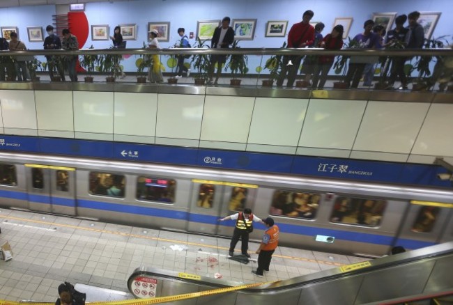 Taiwan Subway Stabbing