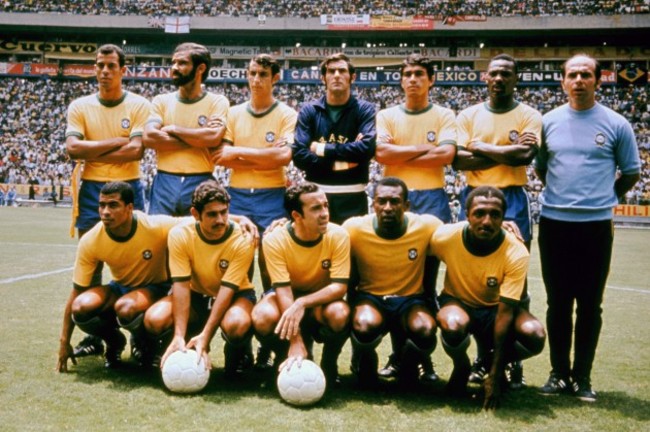 Soccer - World Cup Mexico 1970 - Group 3 - Brazil v England