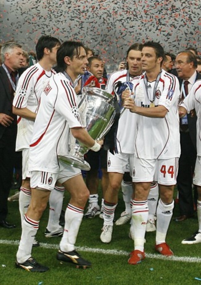 Soccer - UEFA Champions League - Final - AC Milan v Liverpool - Olympic Stadium