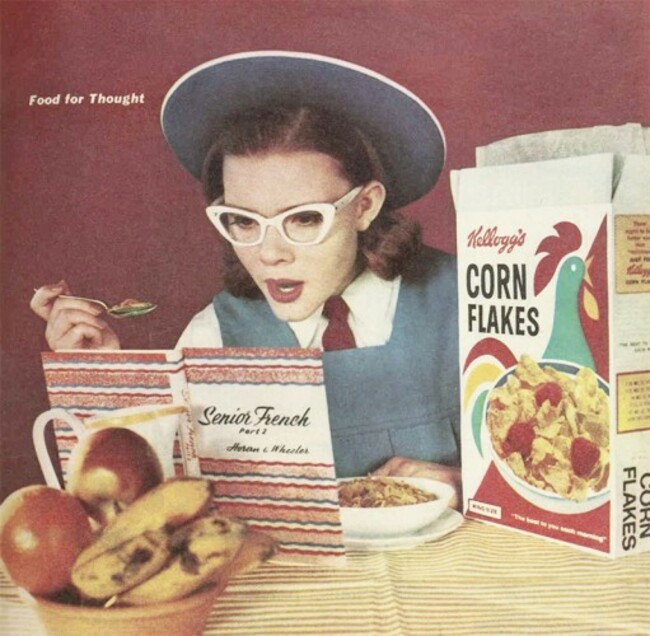 1962 Kellogg's Cornflakes advertisement