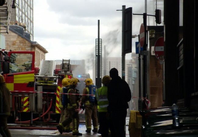 Fire at Glasgow School of Art