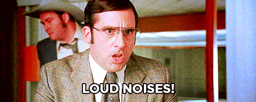 loud voices