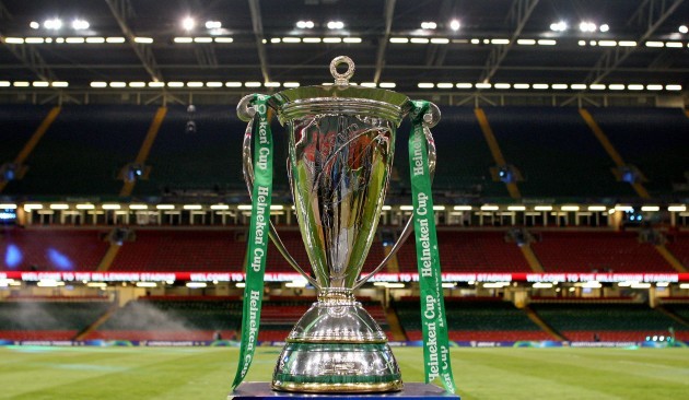 The Heineken Cup before the game