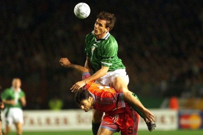 Tony Cascarino and Alpay Ozalan 13/11/1999 DIGITAL