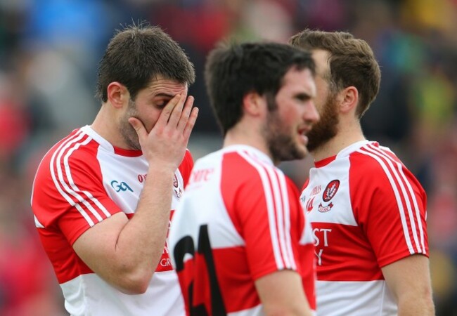 A dejected Mark Lynch