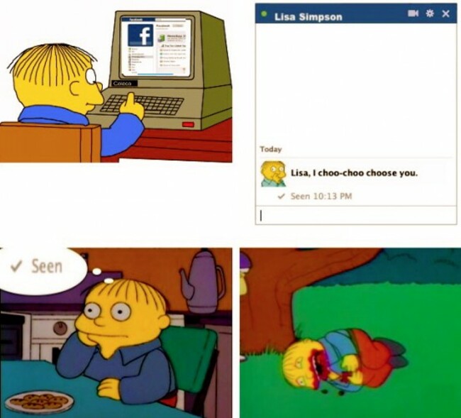 how an unanswered ✓Seen message makes me feel.. - Imgur