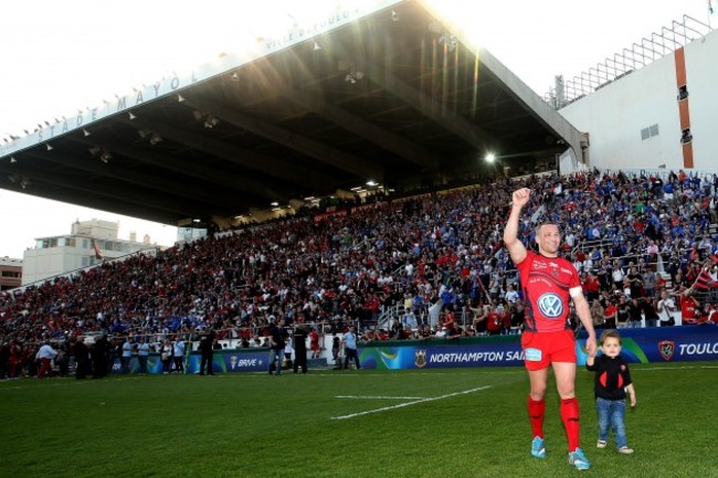 Matt Giteau celebrates