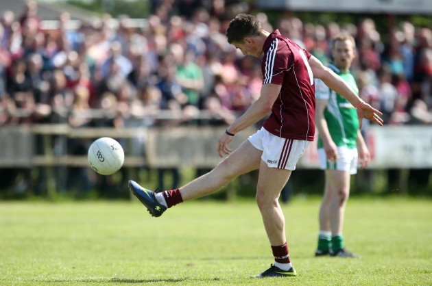 Shane Walsh scores a point