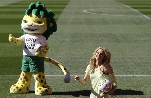 South Africa Soccer WCup Shakira