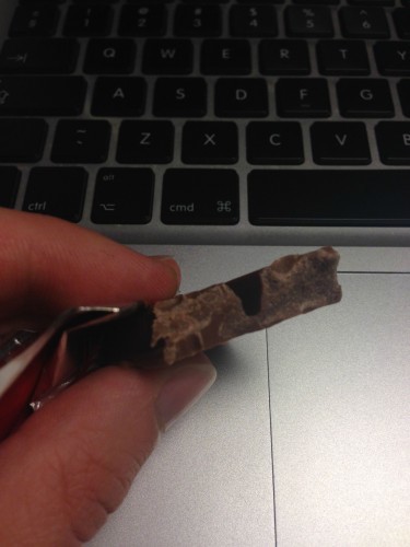 I found a Kit Kat without the biscuit bar inside! - Imgur