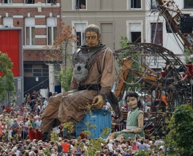 These giant, creepy puppets will be terrorising the streets of Limerick