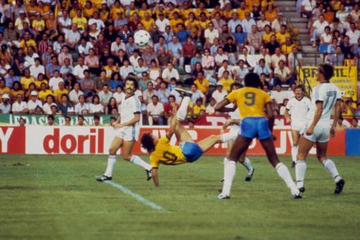 Soccer - World Cup Spain 1982 - Group Six - Brazil v New Zealand - Benito Villamarin Stadium, Saville