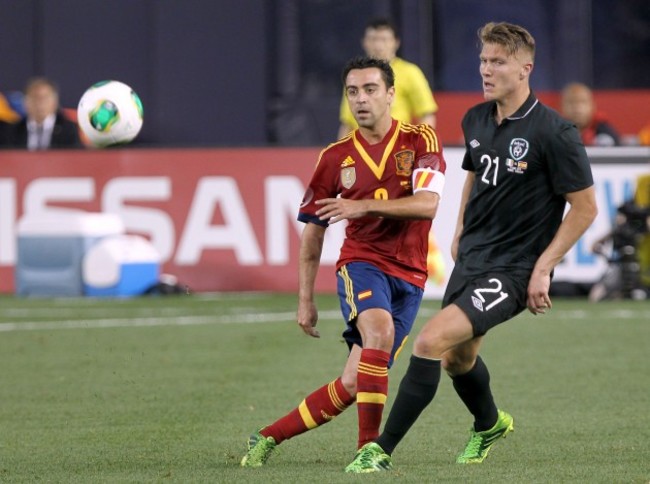 Soccer - International Friendly - Spain v Republic of Ireland - Yankee Stadium