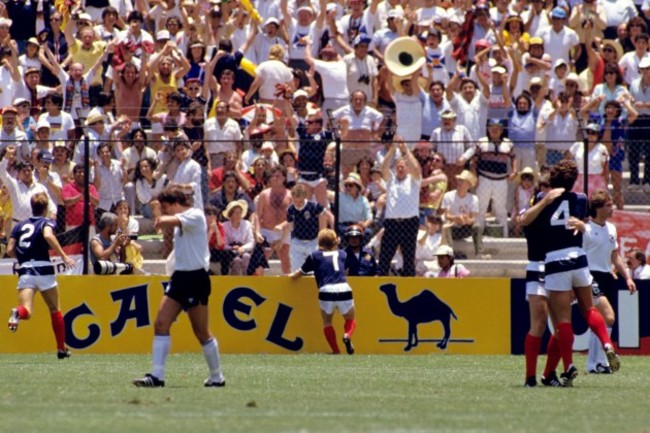 Soccer - World Cup Mexico 1986 - Group E - Scotland v West Germany - La Corregidora Stadium