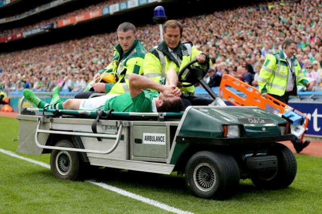 Seamus Hickey injured