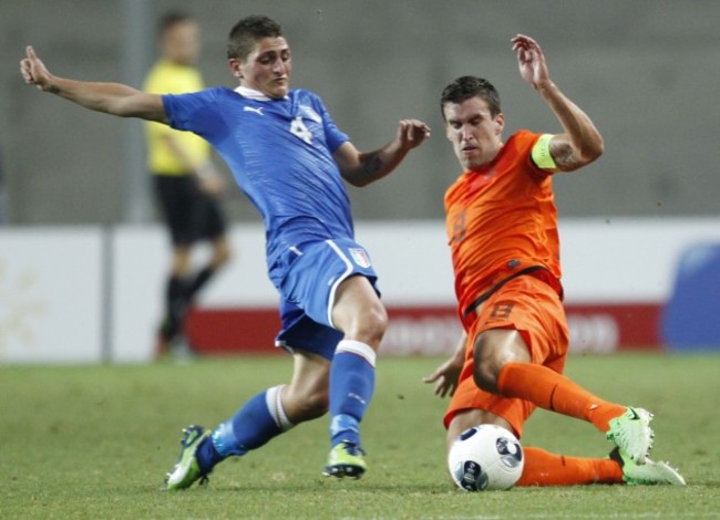 Mideast Israel U21 Europeans Soccer