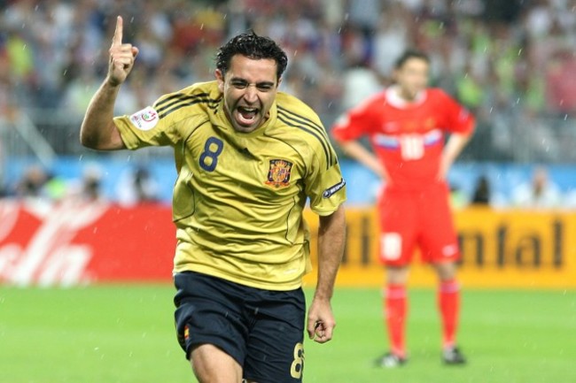 Soccer - UEFA European Championship 2008 - Semi Final - Russia v Spain - Ernst Happel Stadium