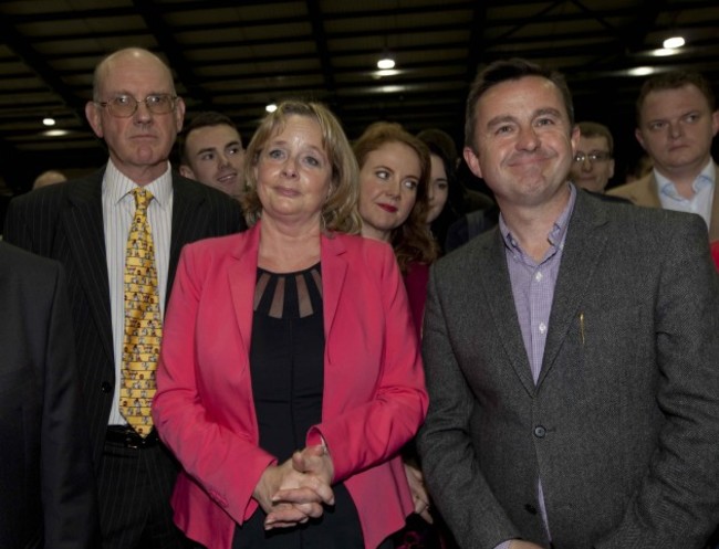 Dublin European Elections RDS. Outgoing