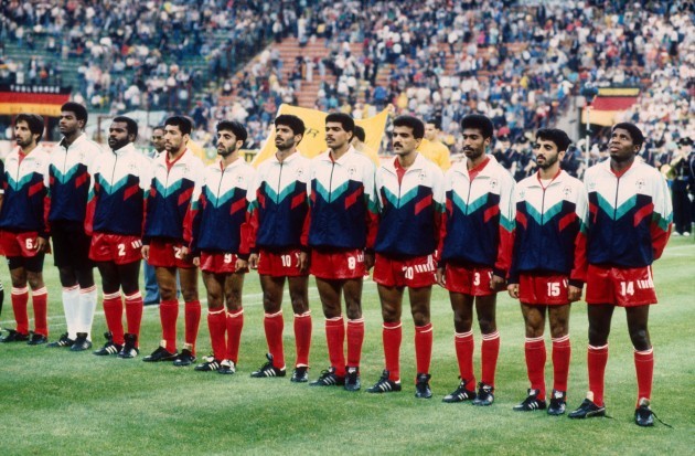 Soccer - World Cup Italia 90 - Group D - West Germany v United Arab Emirates