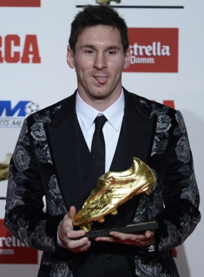 Spain Messi Golden Boot