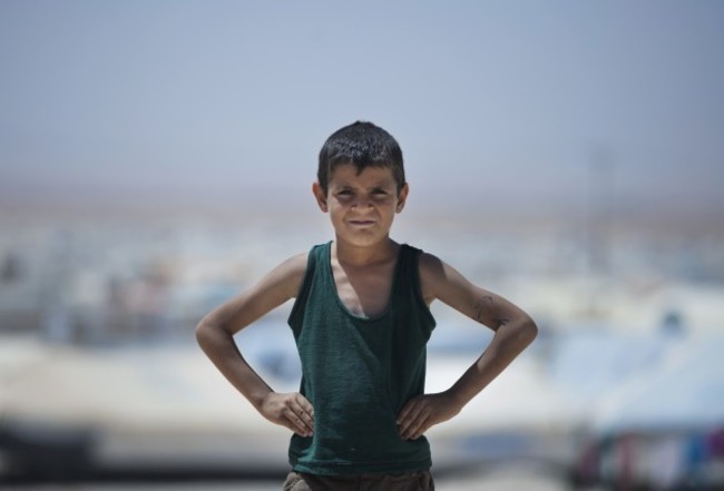 Mideast Jordan Refugee Children Photo Essay