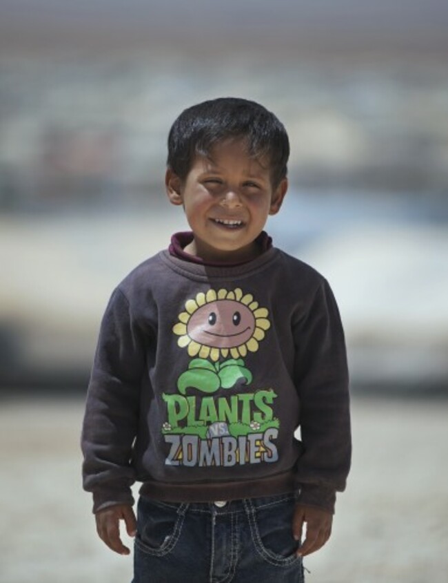 Mideast Jordan Refugee Children Photo Essay