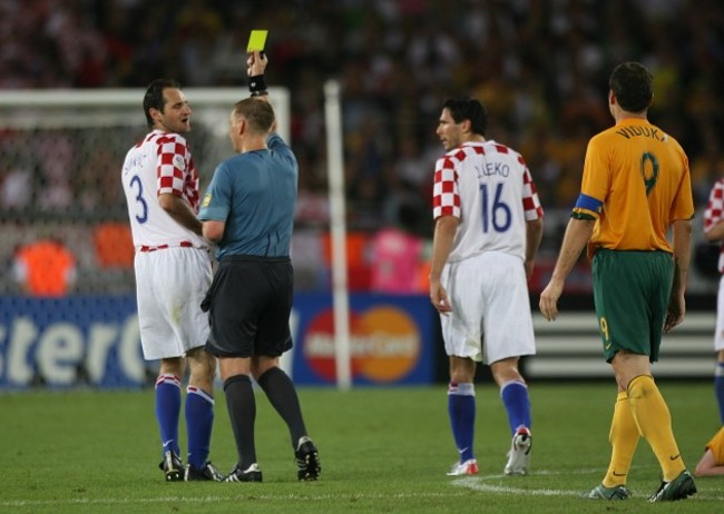 Soccer - 2006 FIFA World Cup Germany - Group F - Croatia v Australia - Gottlieb-Daimler-Stadion