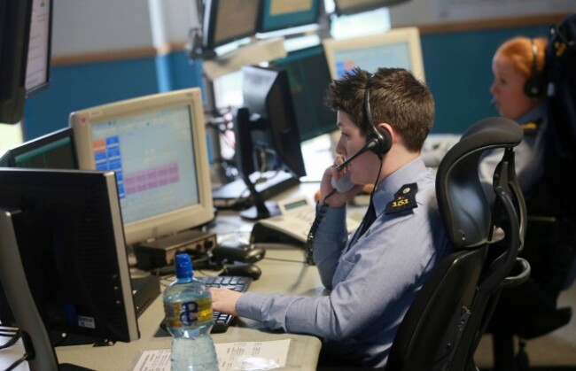 Garda Communications Centre. Gardai de